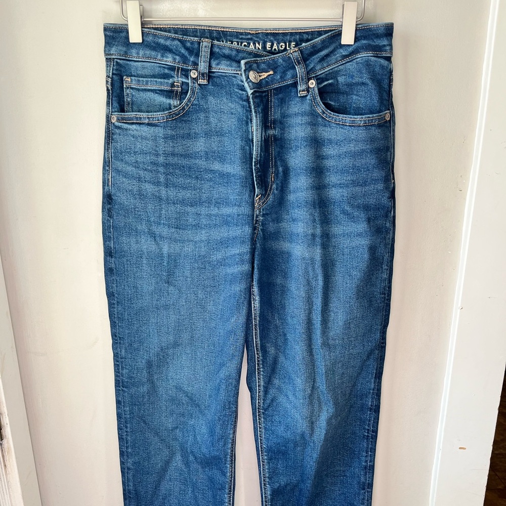 AE stretch mom jean- size 6